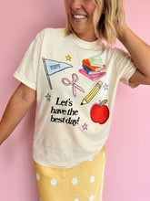 Load image into Gallery viewer, Let’s Have The Best Day | Doodle Tee