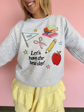 Load image into Gallery viewer, Let’s Have The Best Day | Doodle Crewneck