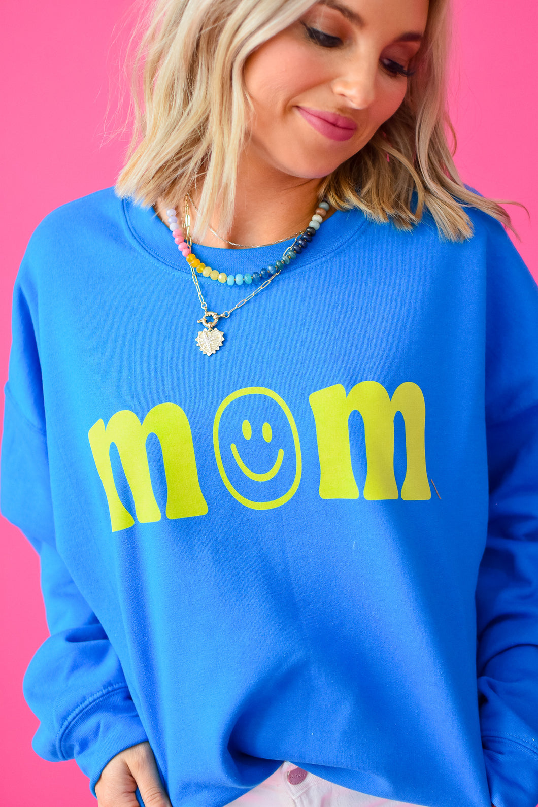 Mom Smile Pullover