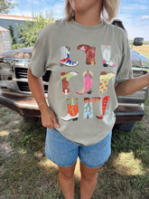 Load image into Gallery viewer, Colorful Boots Tee