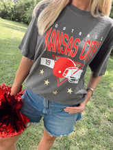 Load image into Gallery viewer, Kansas City Football Helmet Tee