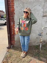 Load image into Gallery viewer, Doing Fall Things Crewneck | HUNTER