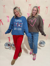 Load image into Gallery viewer, Heart Cheetah Crewneck