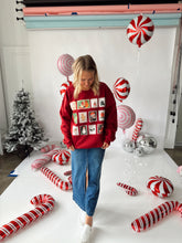 Load image into Gallery viewer, Holiday Stamps Sweatshirt