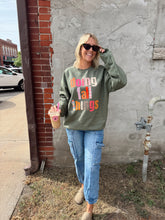 Load image into Gallery viewer, Doing Fall Things Crewneck | HUNTER