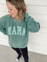 Load image into Gallery viewer, Collegiate Mama Sweatshirt - Comfort Color
