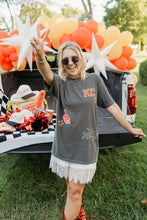 Load image into Gallery viewer, KC Patchwork Football Tee