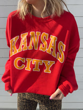 Load image into Gallery viewer, Kansas City Crewneck | Red
