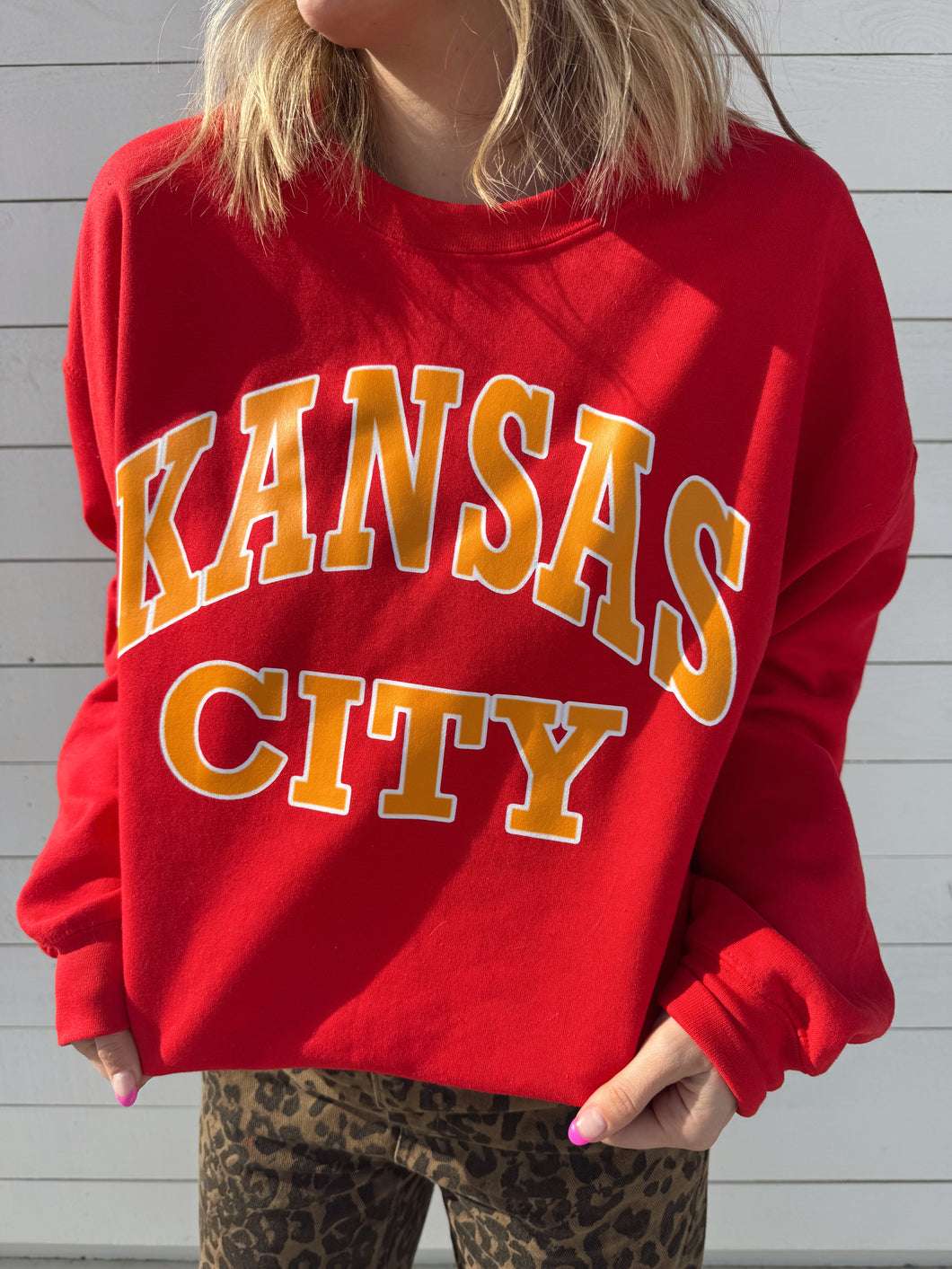 Kansas City Crewneck | Red