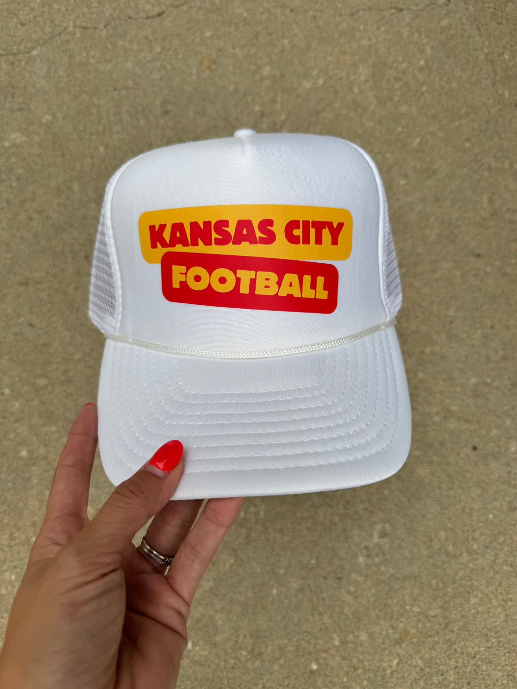 Kansas City Football Trucker Hat