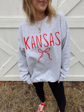 Load image into Gallery viewer, Kansas Bow Sweatshirt
