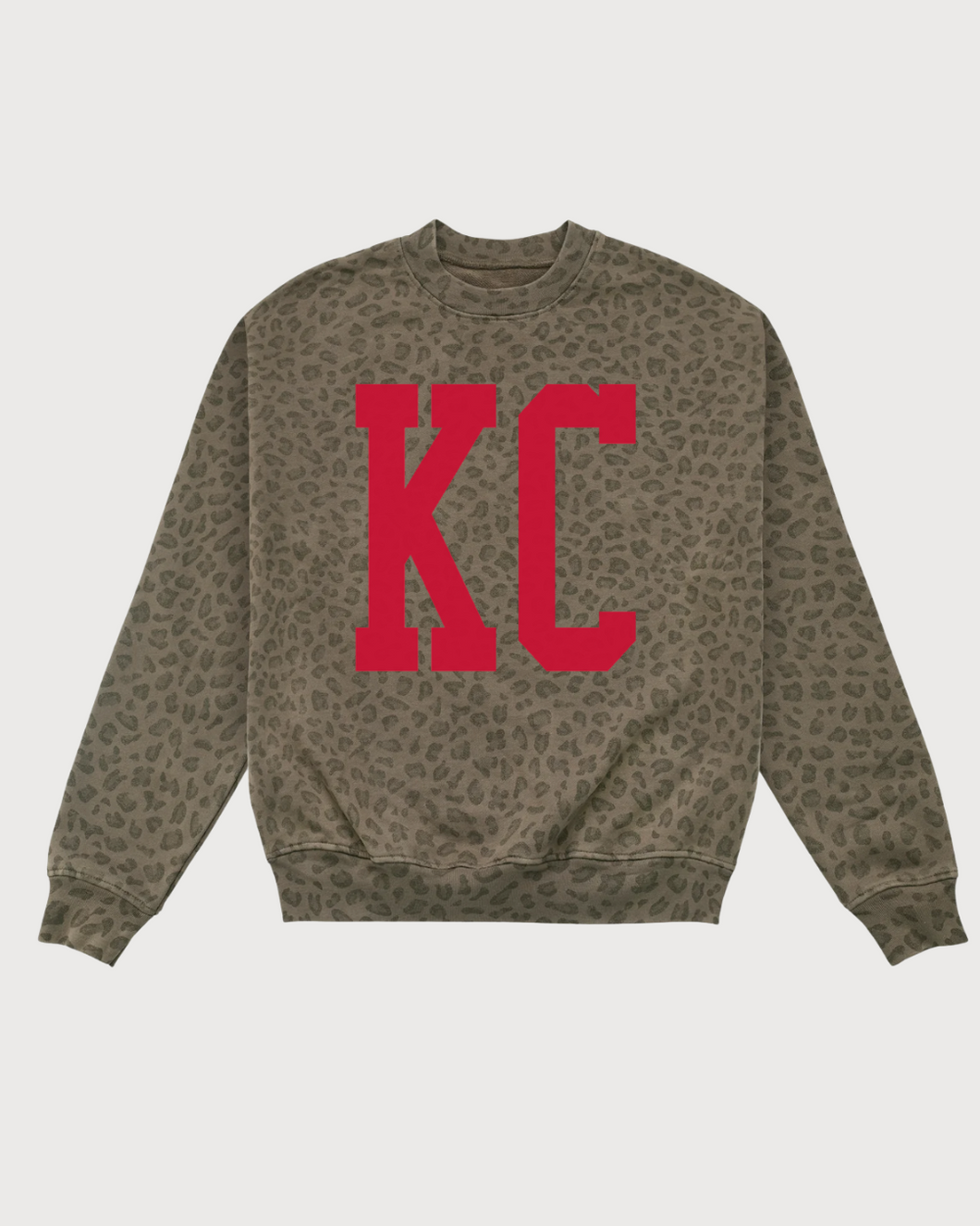 KC x Cheetah Crewneck