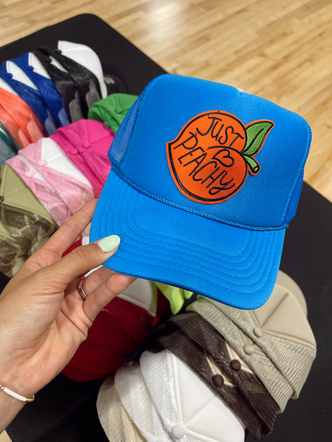 Just Peachy Trucker Hat