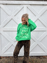 Load image into Gallery viewer, Count Your Lucky Stars Crewneck
