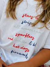 Load image into Gallery viewer, All American Script Tee | YOUTH
