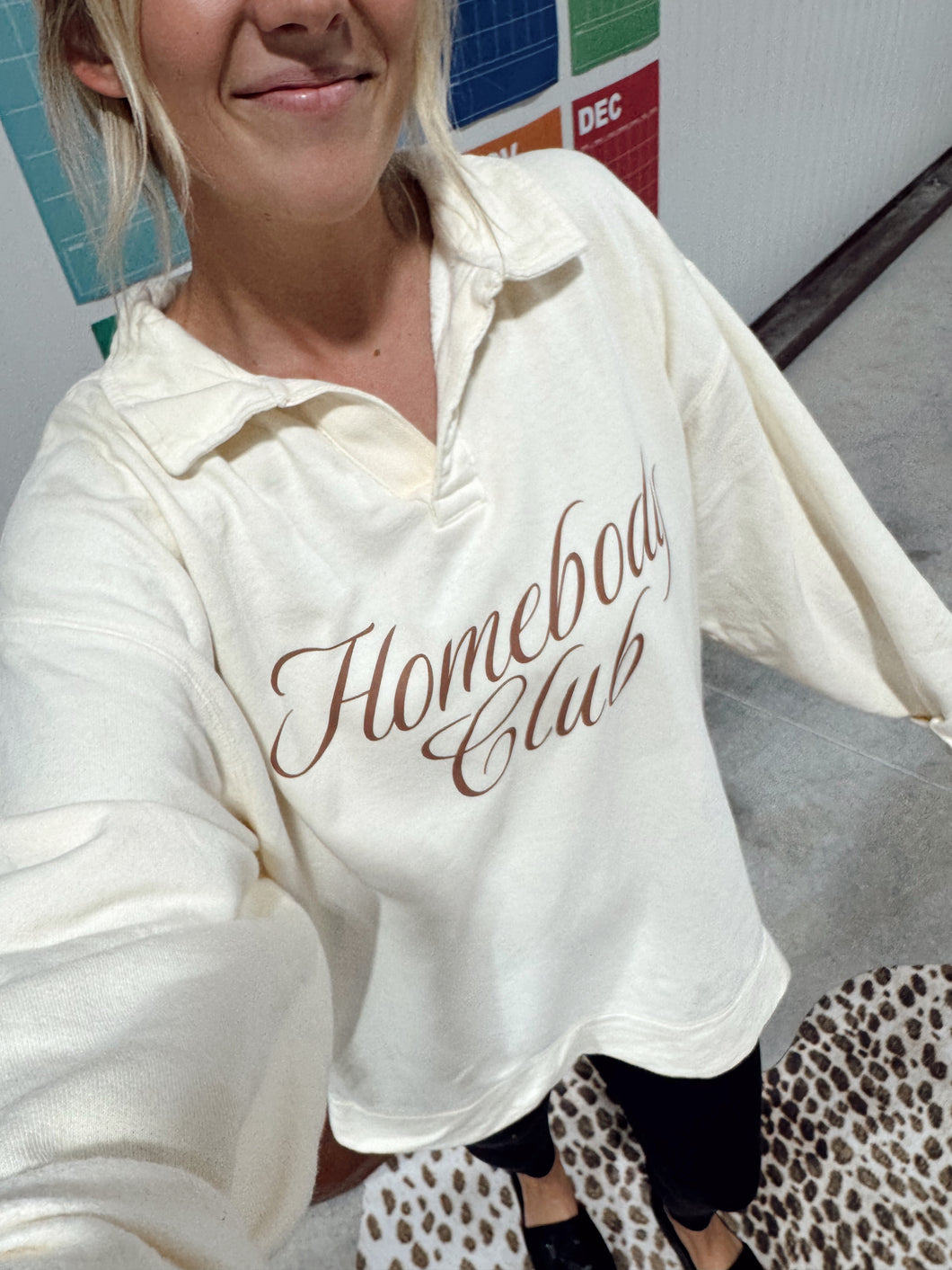 Homebody Club Pullover