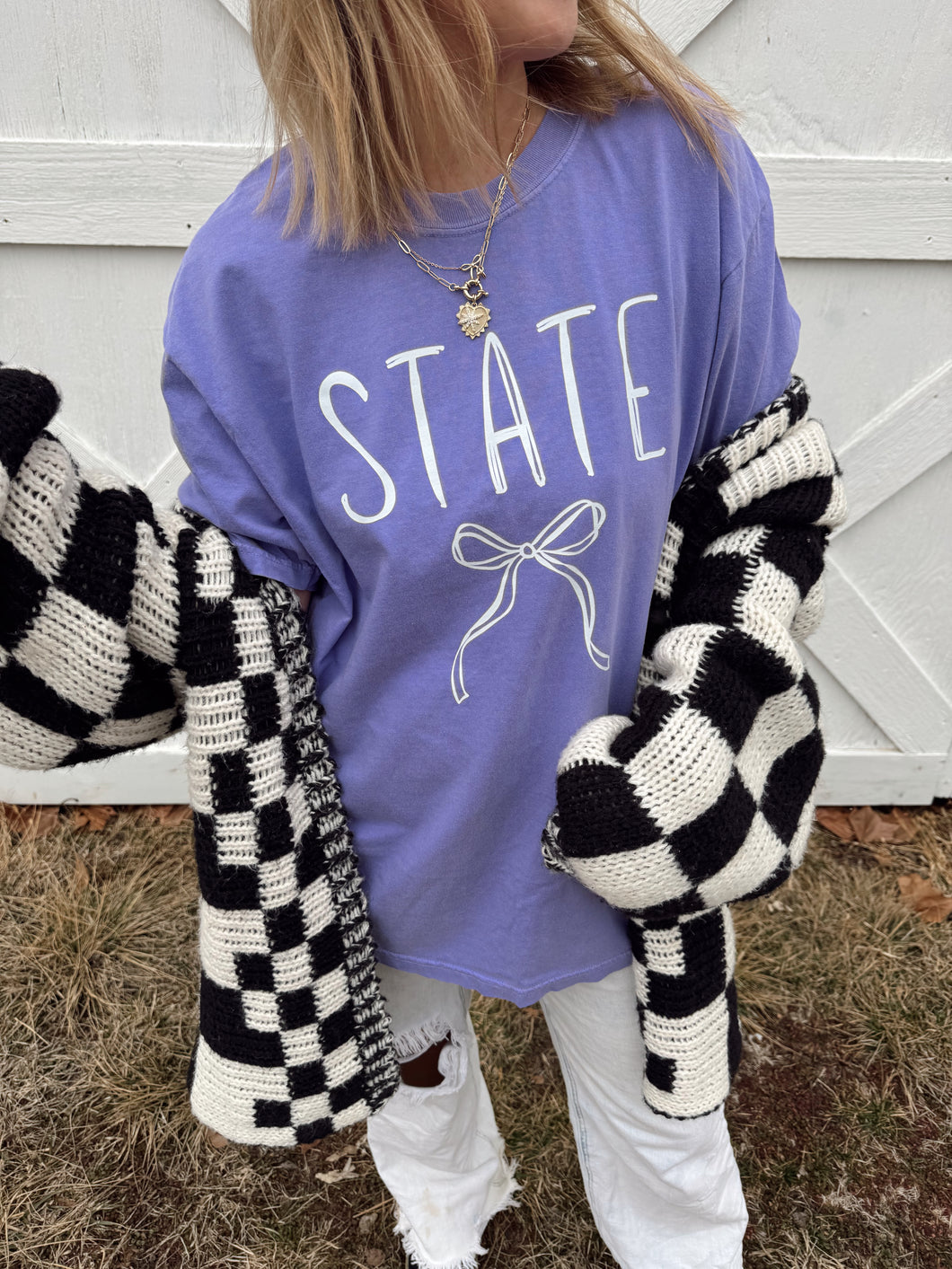 State Bow Tee