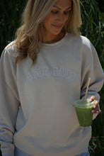 Load image into Gallery viewer, Golf Gals Embroidered Crewneck | Ivory
