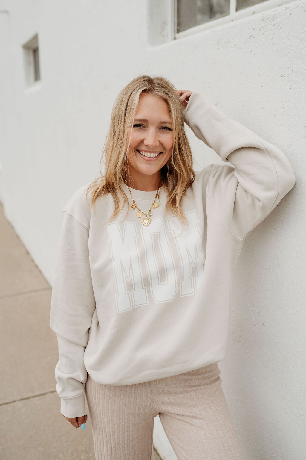 MOM Pullover | Ivory