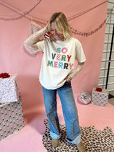 Load image into Gallery viewer, So Very Merry Tee
