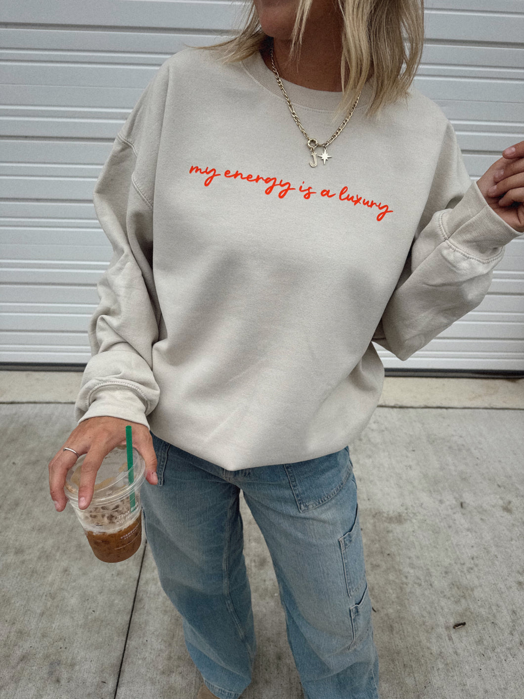 My Energy is a Luxury Crewneck