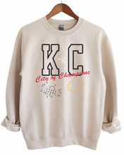 Load image into Gallery viewer, KC City Of Champions Icons Crewneck
