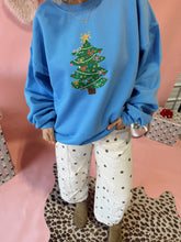 Load image into Gallery viewer, Bow Christmas Tree Crewneck
