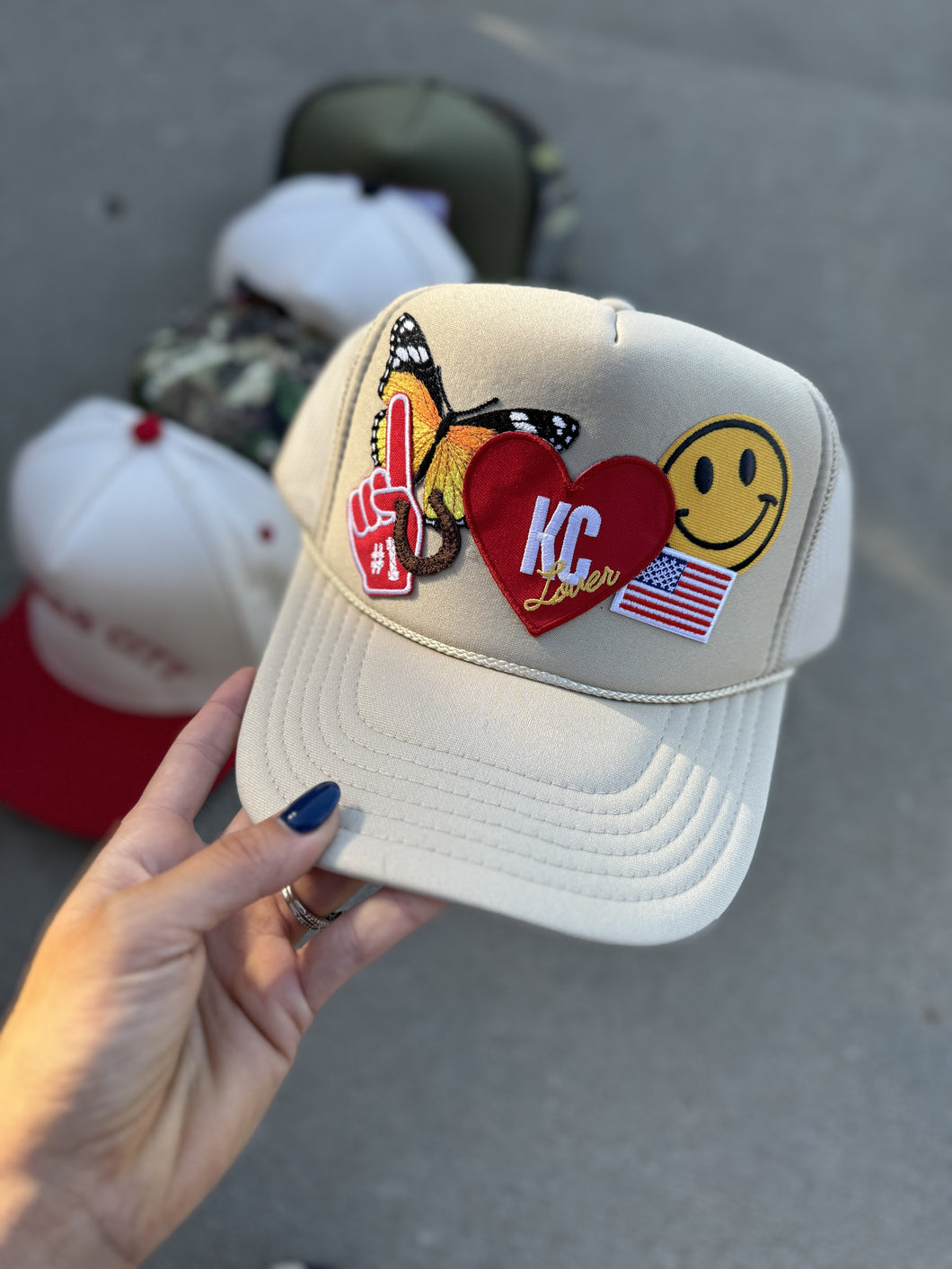 Kc Lover x #1 Patch Hat