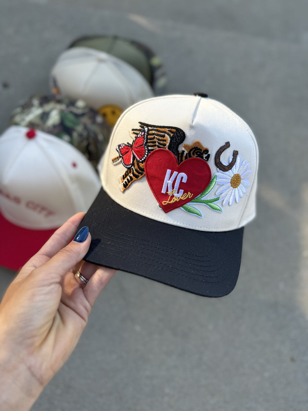 Kc Lover x Butterfly Patch Hat