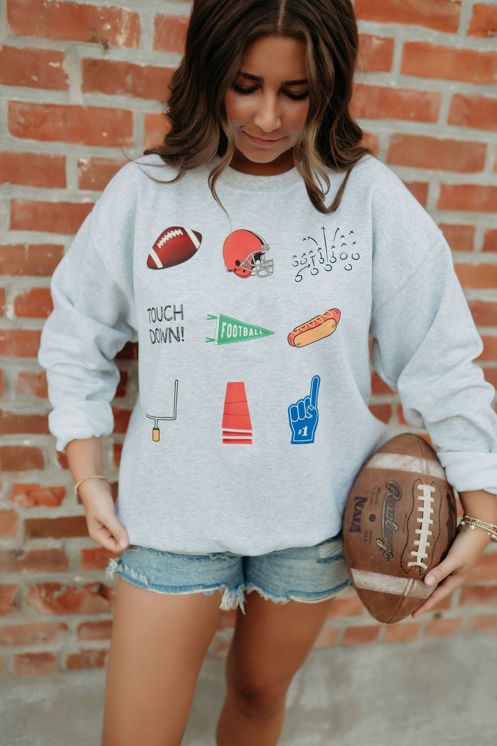 Football Icons Crewneck