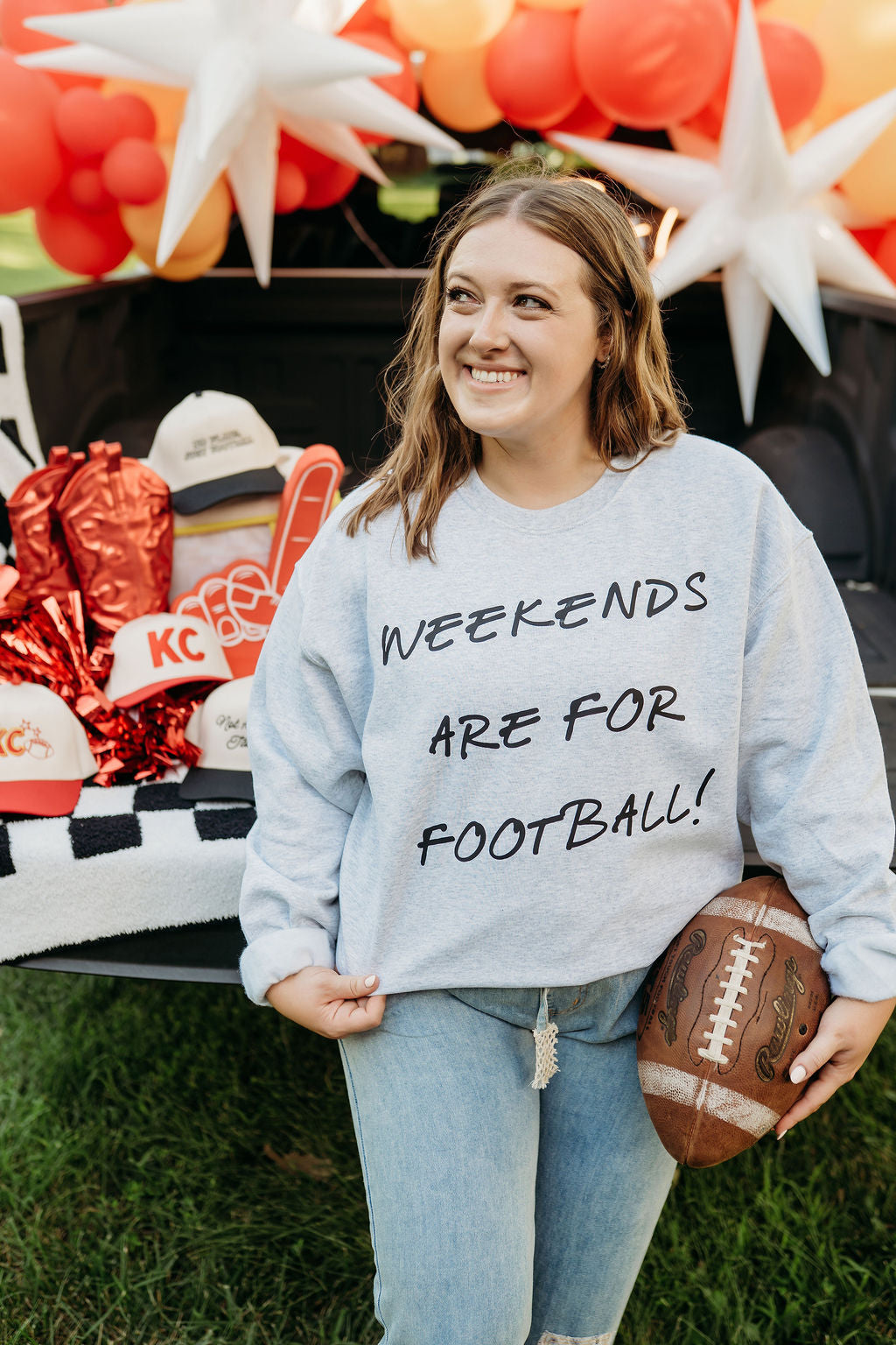 Weekends Are For Football Crewneck