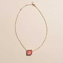 Load image into Gallery viewer, Pink Dice Charm Necklace
