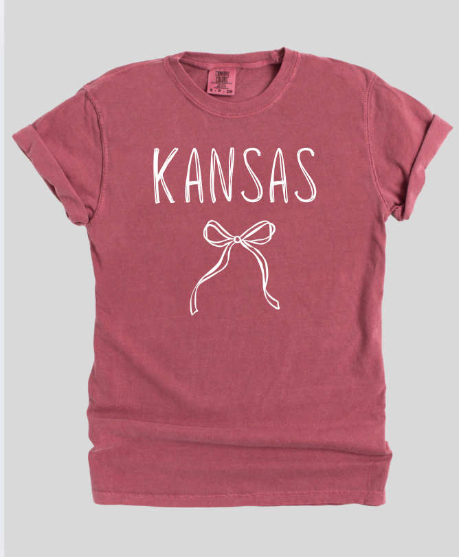 Kansas Bow Tee