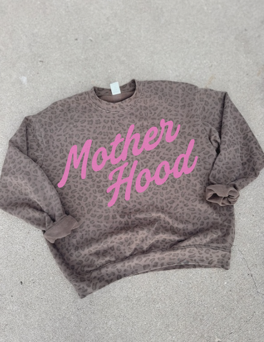 Motherhood x Cheetah Crewneck