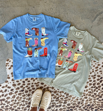 Load image into Gallery viewer, Colorful Boots Tee

