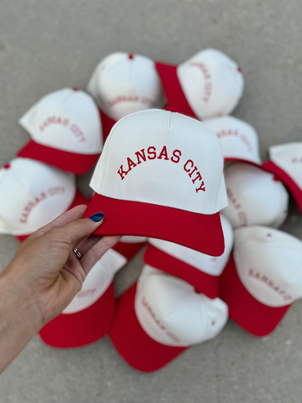 Kansas City Arch Embroidered Hat