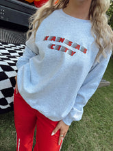Load image into Gallery viewer, Kansas City Retro Stripe Sweatshirt
