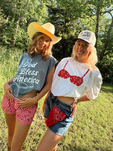 Load image into Gallery viewer, God Bless America Muscle Tee
