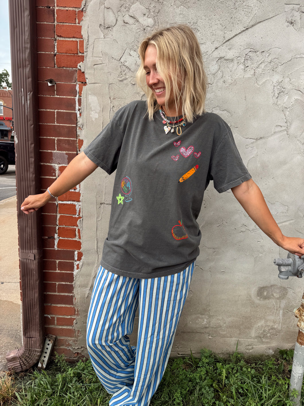 Teacher Patchwork Tee