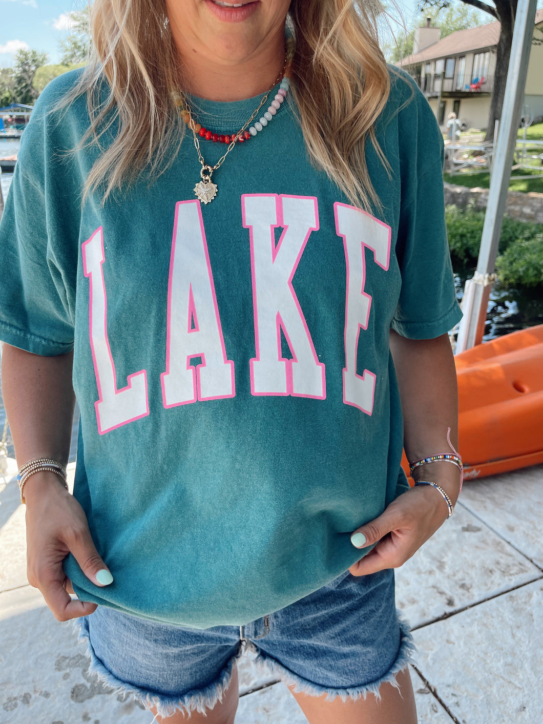 Lake T-shirt - Green