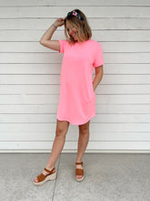 Load image into Gallery viewer, Living In Color T-Shirt Dress
