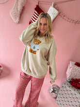 Load image into Gallery viewer, Christmas Tree Teddy Crewneck
