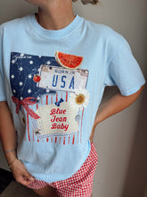Load image into Gallery viewer, Blue Jean Baby Tee
