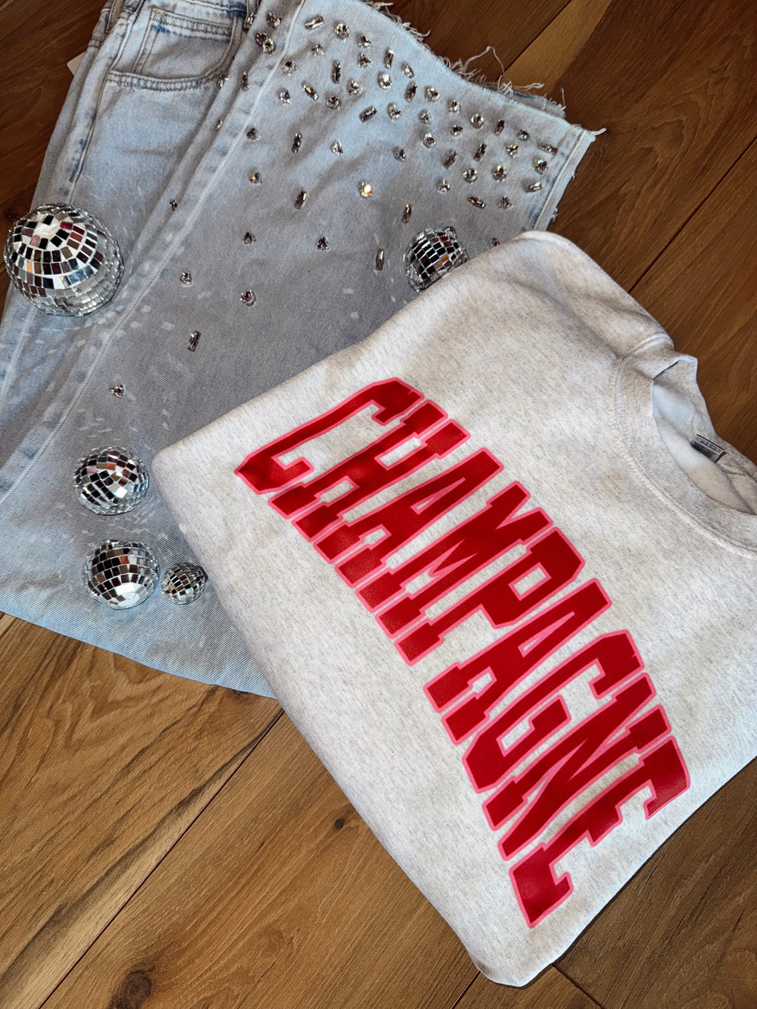 Champagne Crewneck