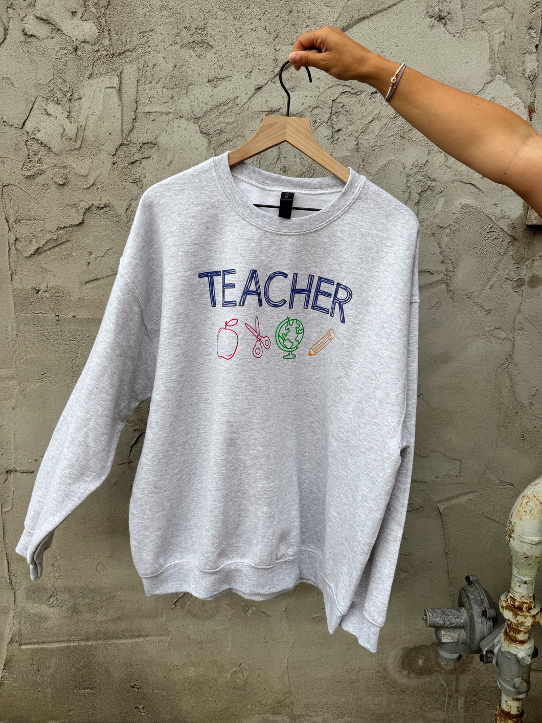 Teacher Doodle Crewneck