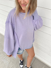 Load image into Gallery viewer, Lilac Dreams Oversized Pullover
