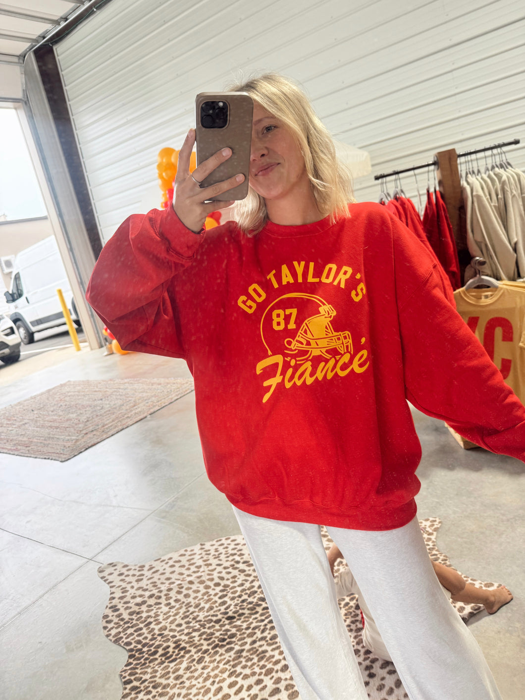 Go Tay's Fiance Crewneck