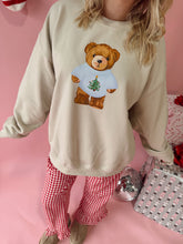Load image into Gallery viewer, Christmas Tree Teddy Crewneck

