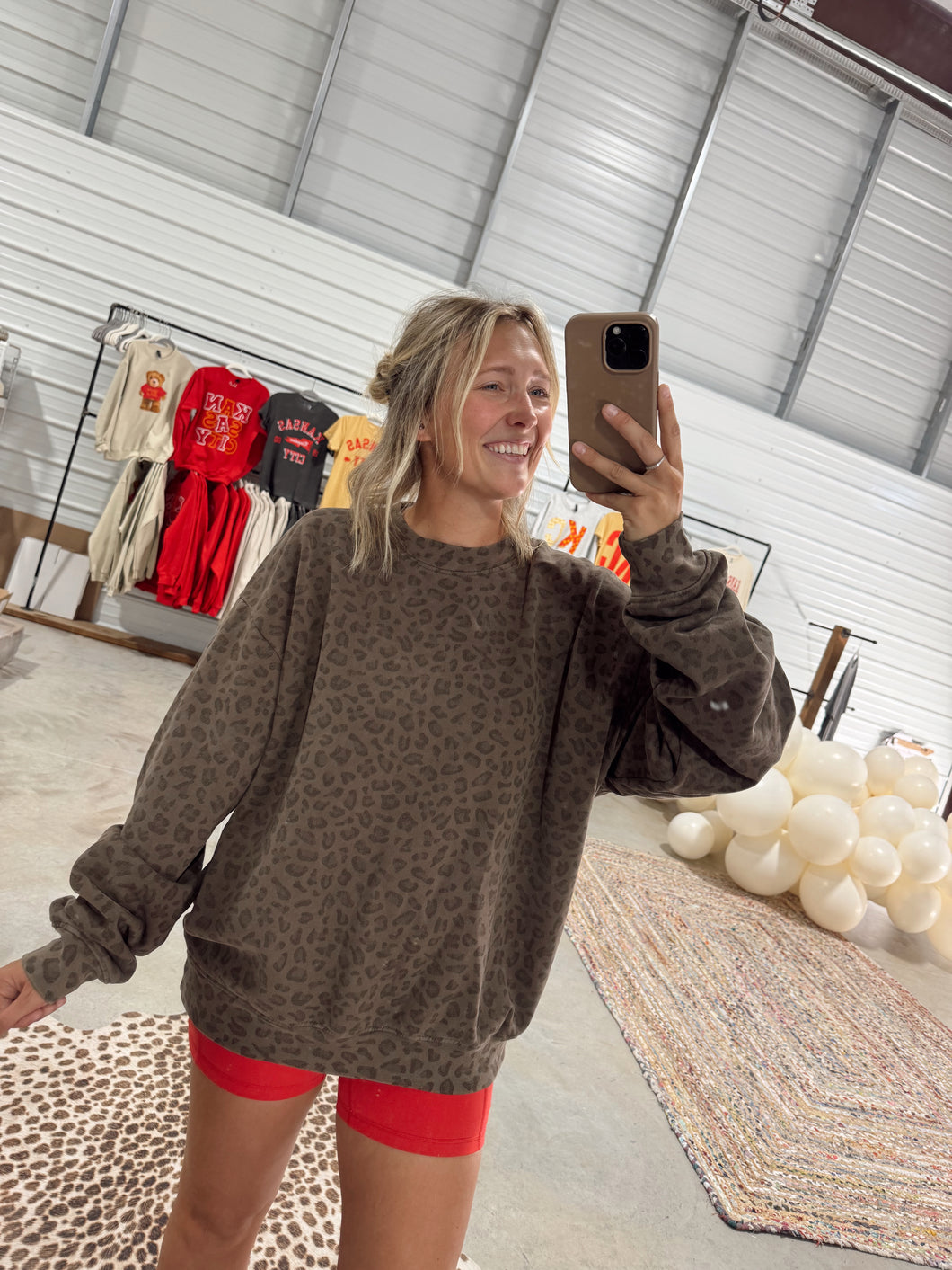 Cheetah Crewneck | PLAIN