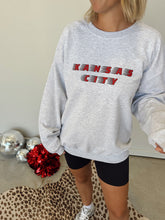 Load image into Gallery viewer, Kansas City Retro Stripe Sweatshirt

